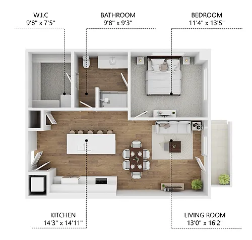 Floor plan A30