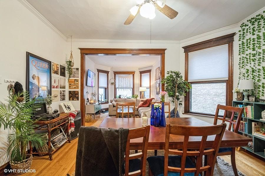 Dining room looking to living room