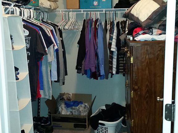 Drive-in closet - Master Bedroom