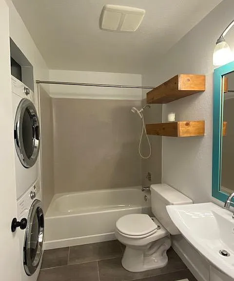 Bathroom #2 with Washer and Dryer