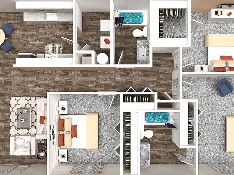 Three Bedroom Two Bathroom Three Bedroom Two Bathroom