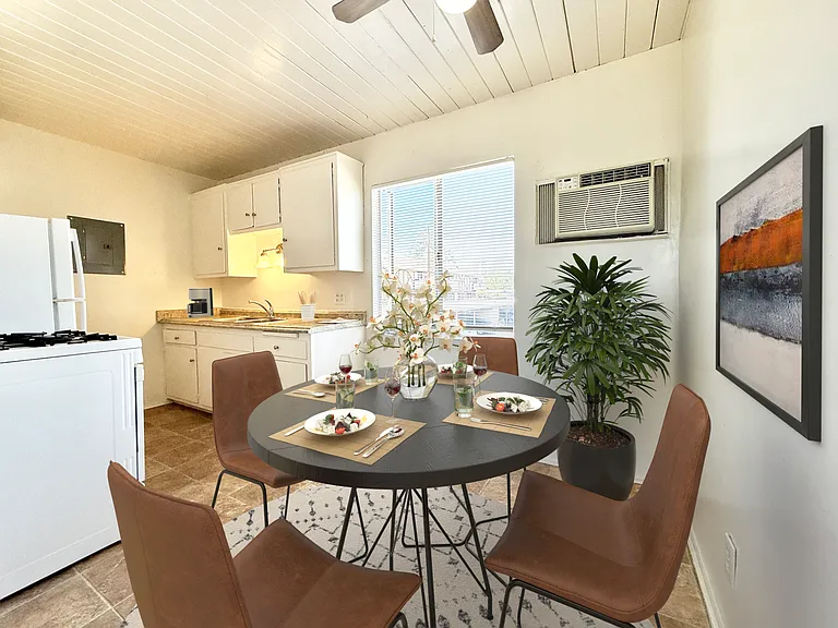 Unit #9 - Available Now - Virtually Staged to show potential furniture configurations.
