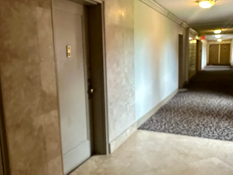 Entrance to unit