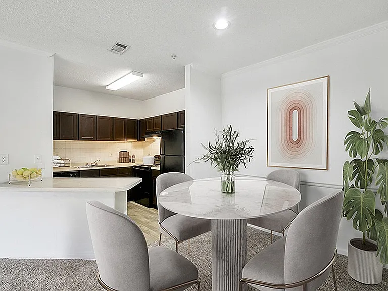 2x1 1087 sqft B1R - Dining