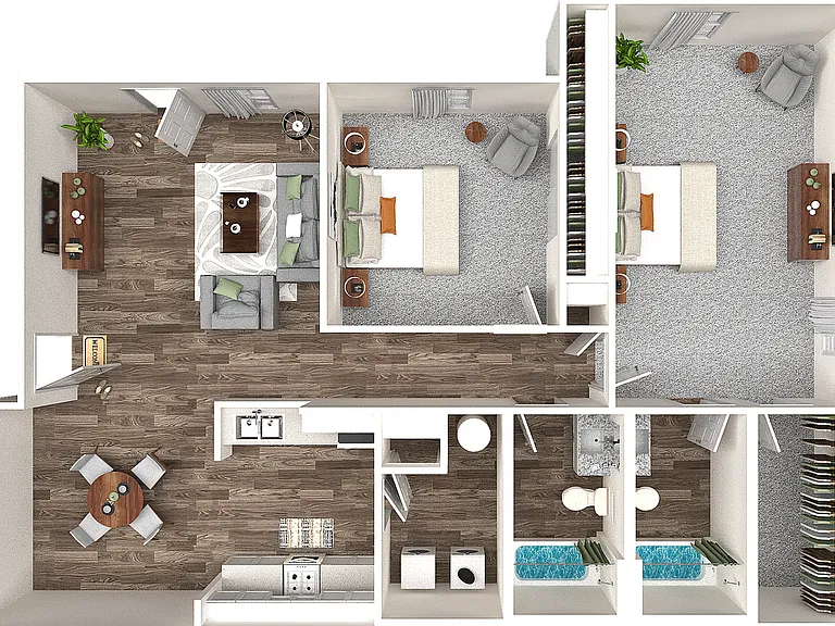 Two Bedroom Two Bath Two Bedroom Two Bath