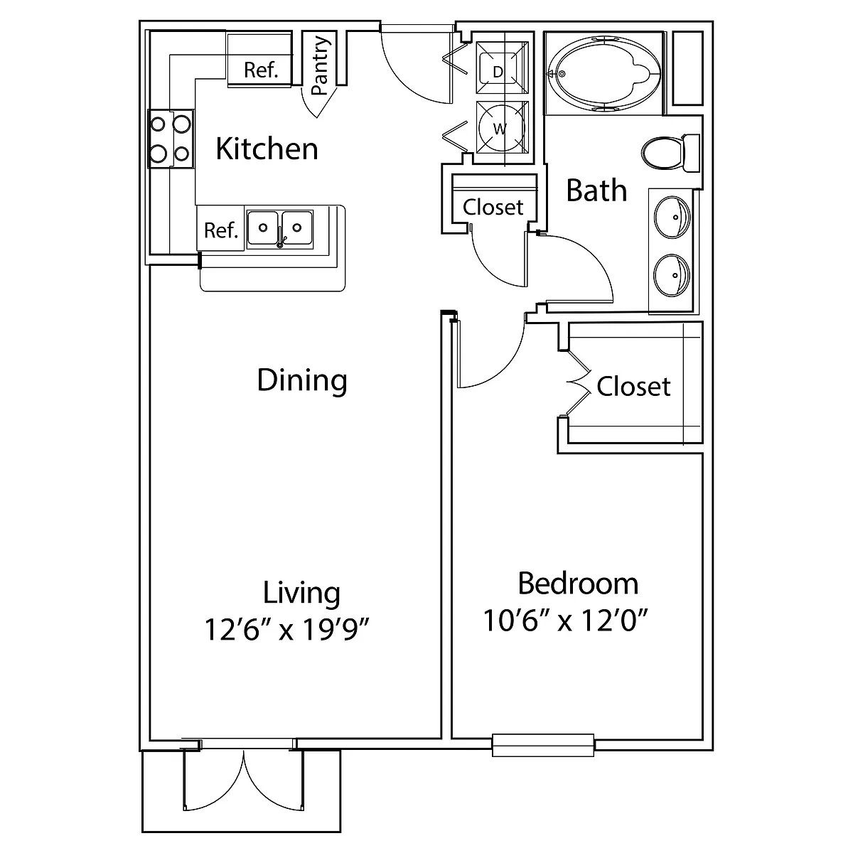 Floor plan A2