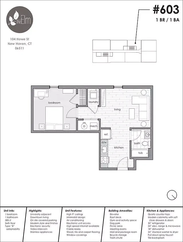 2 bed, 765 sqft, $3,250 — Photo 4