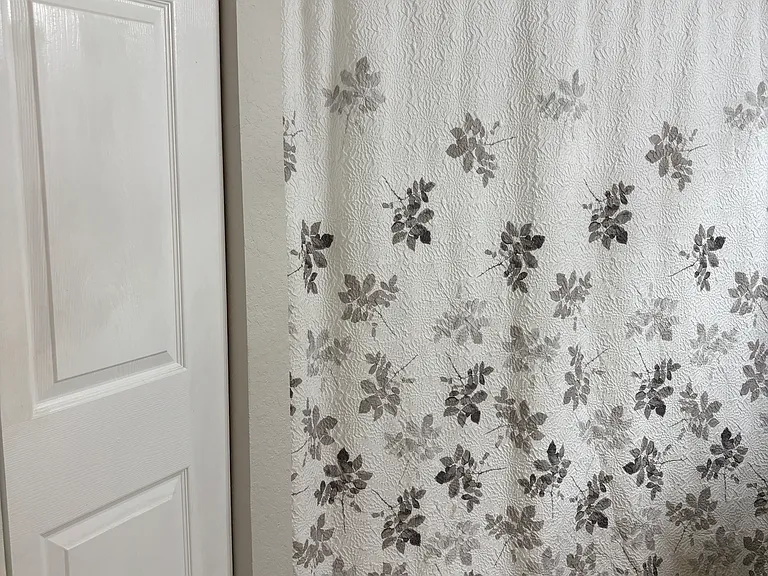 Walk in shower in master bath! All new Moen plumbing fixtures!