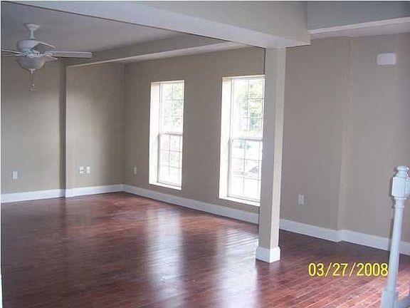 Living Room with new Pella Windows and Solid Oak Flooring