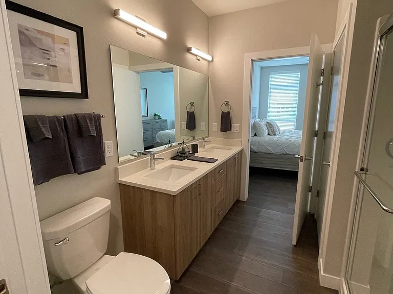 Dual Sinks in Primary Bath