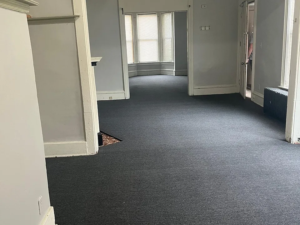 Main living area: brand new carpet