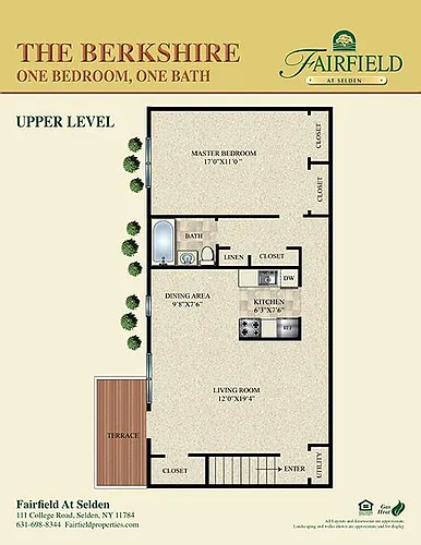 Floor plan The Berkshire