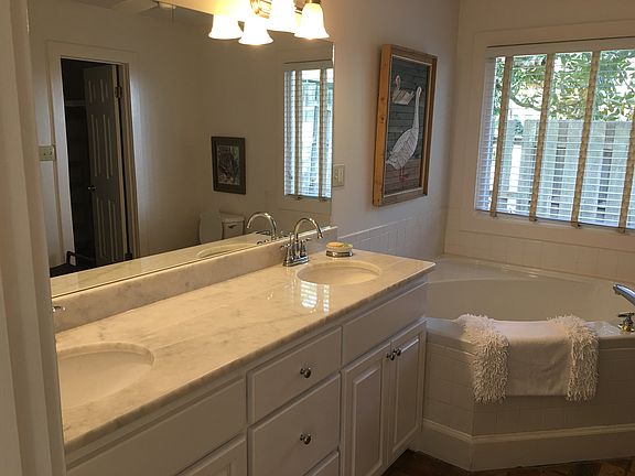Updated master bathroom