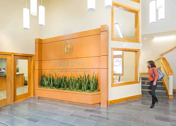 Resident Services and Lifestyle Center Lobby