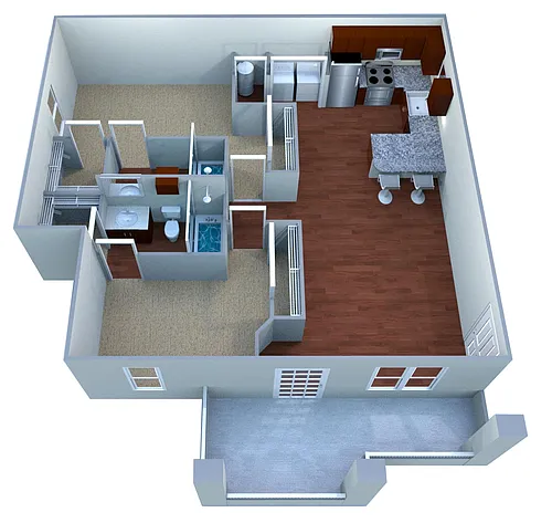 Floor plan Custom Deluxe III - Phase II