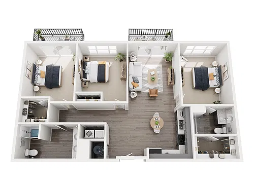Floor plan 3A