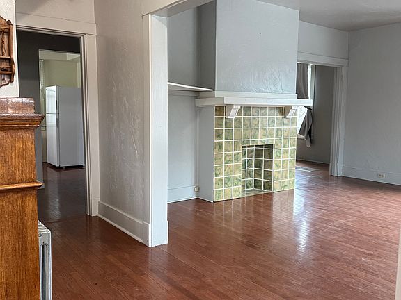 Cherry hardwood throughout the first floor.