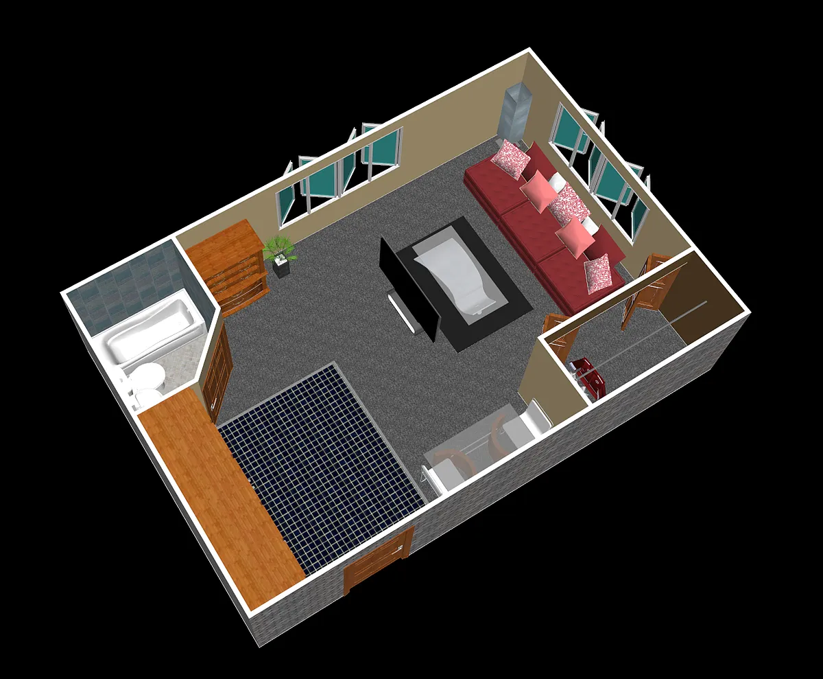 Floor plan Efficient