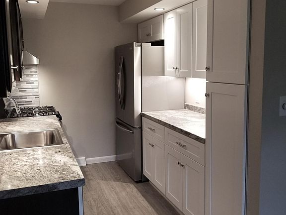 Galley kitchen, view 2