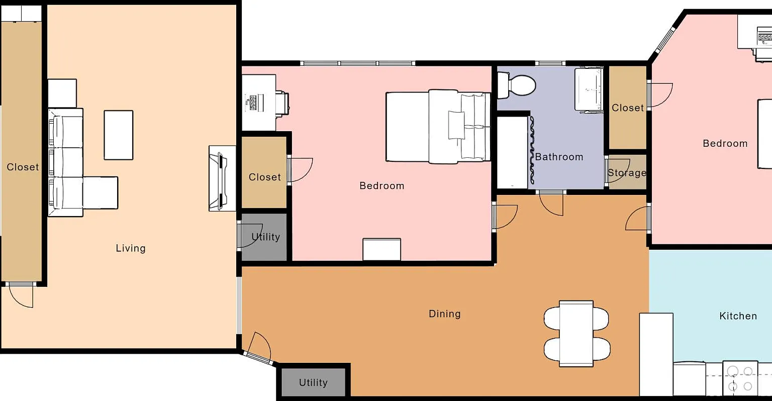 2 bed, 1050 sqft, $1,595 — Photo 4