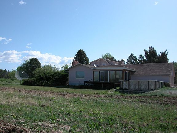 Back view of main home