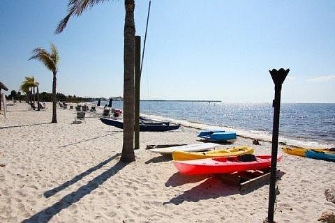 whie sand beach