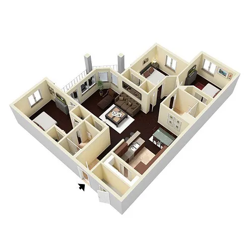 Floor plan C1