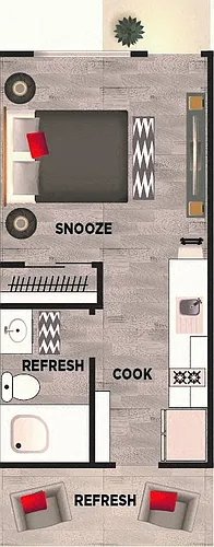 Floor plan Blue Spruce