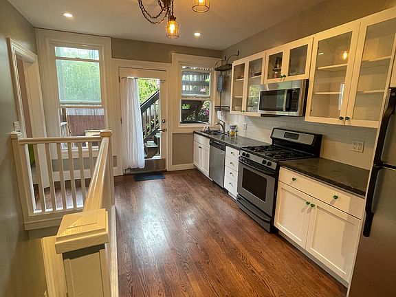 Kitchen to backyard access