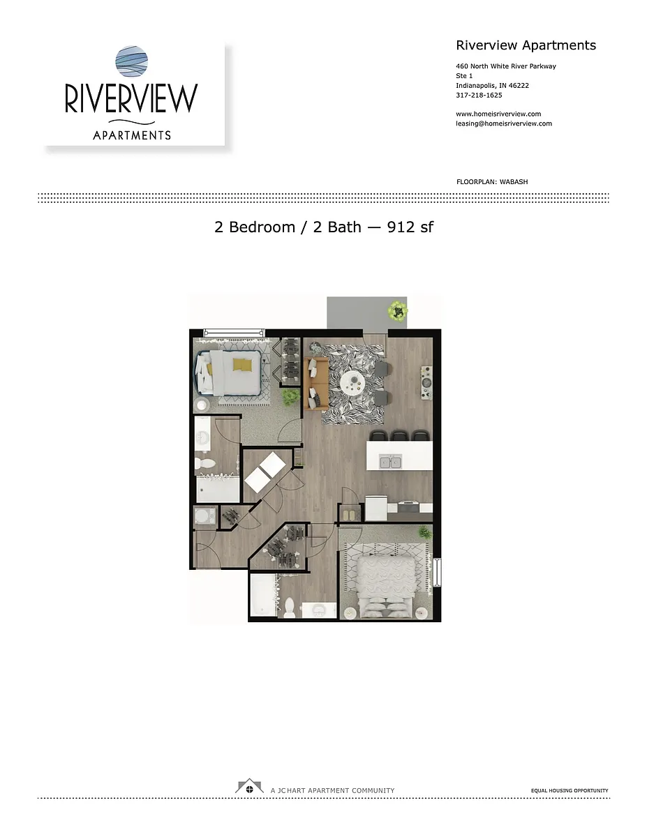 Floor plan Wabash 2.2 - B3