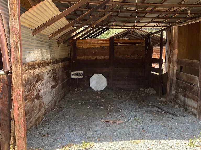 Covered parking.