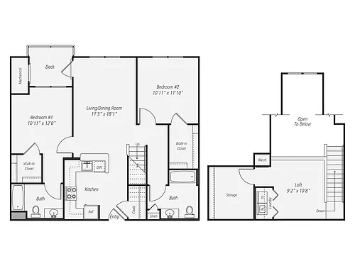 Floor plan B3