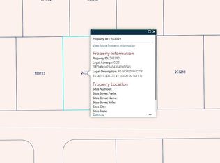 Pn 243392 40 Horizon City Ests Lot 4, El Paso, TX 79928