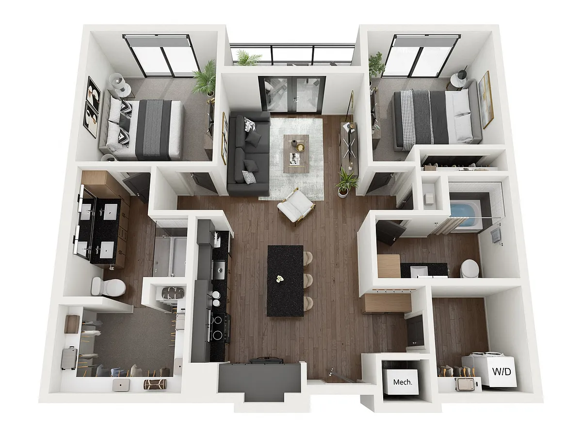 Floor plan B4