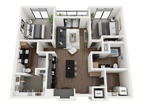 Floor plan B4