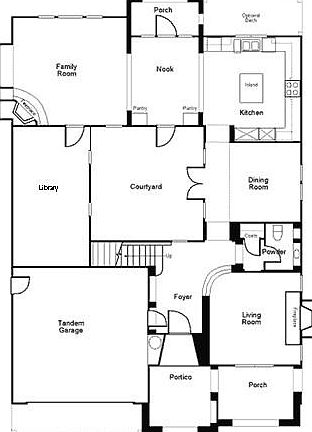 First floor plan