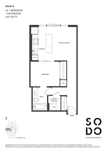 Floor plan A