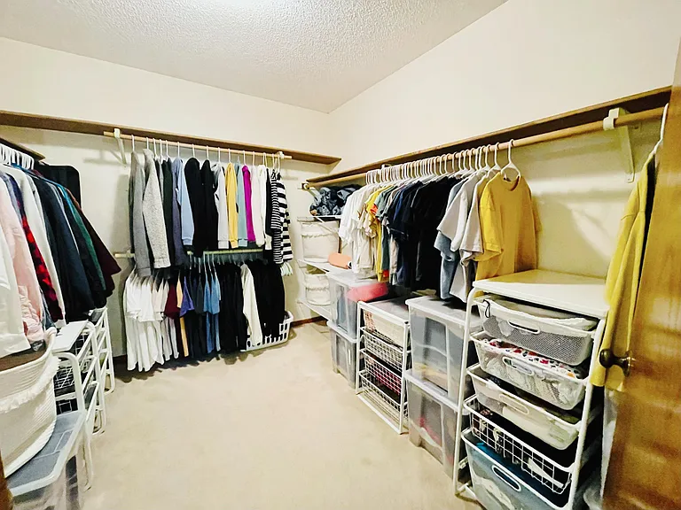 Large Walk-in Closet for the Master Bedroom