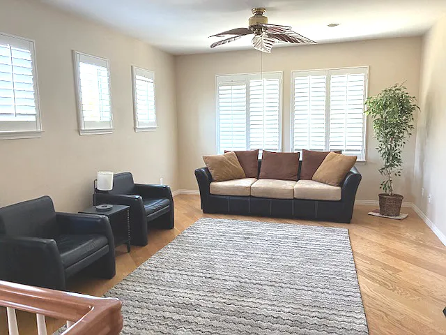 upstairs family room