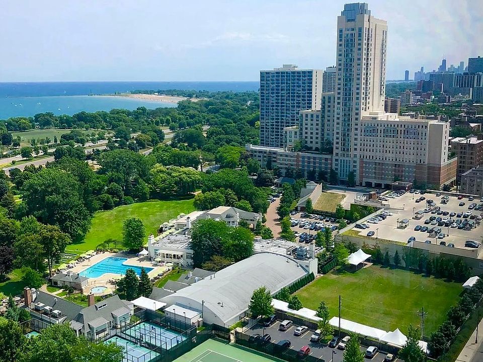 The view from living room and bedroom