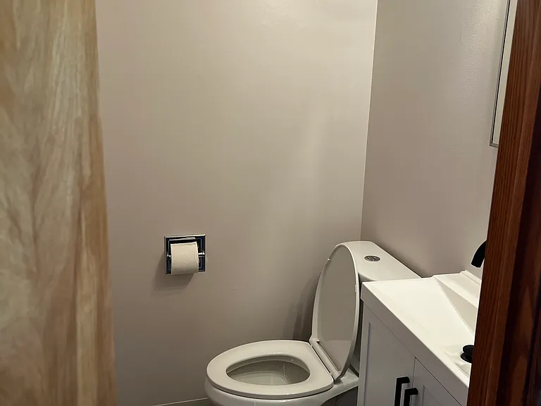 Downstairs half bathroom