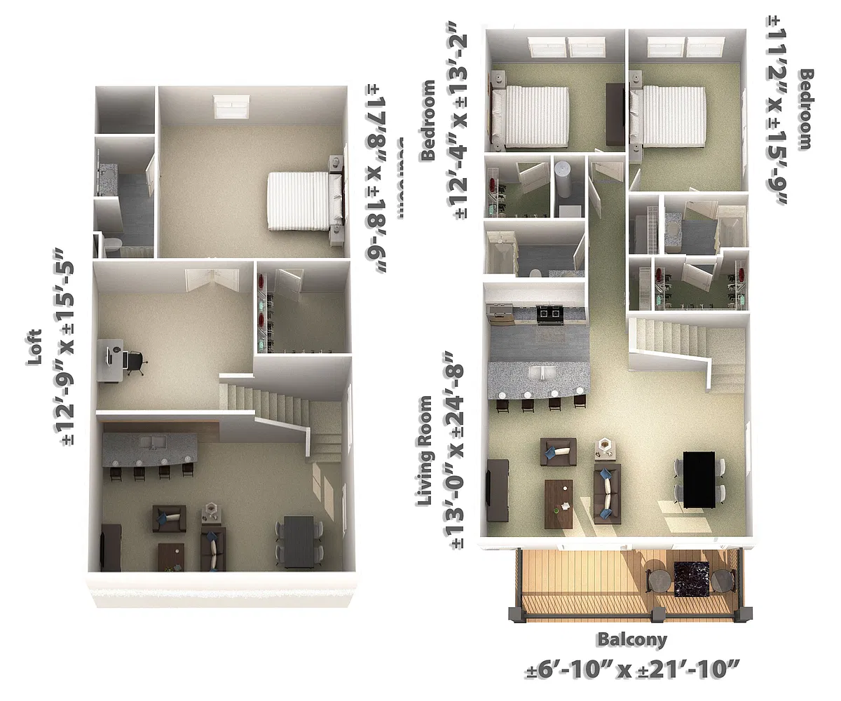 Floor plan The Baron
