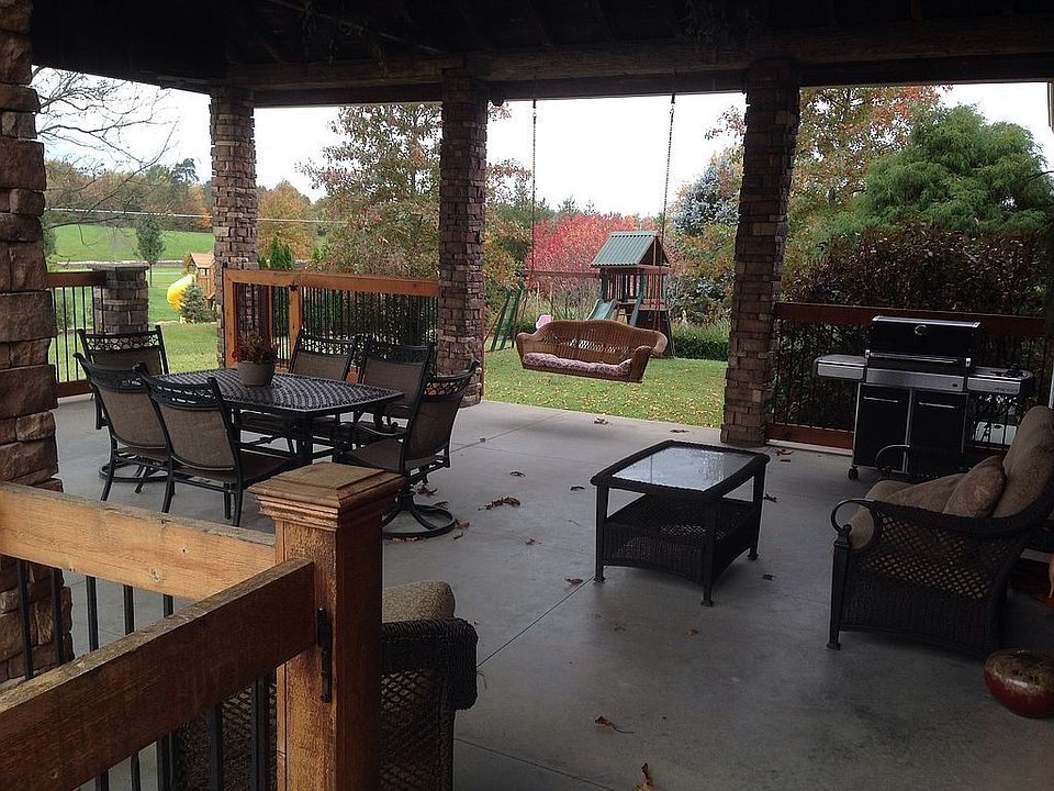 Back Covered porch 