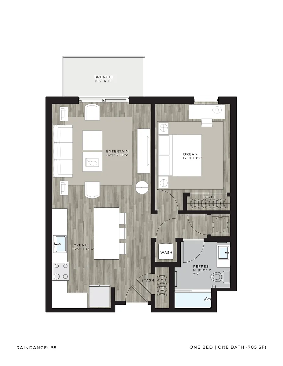 Floor plan B-5