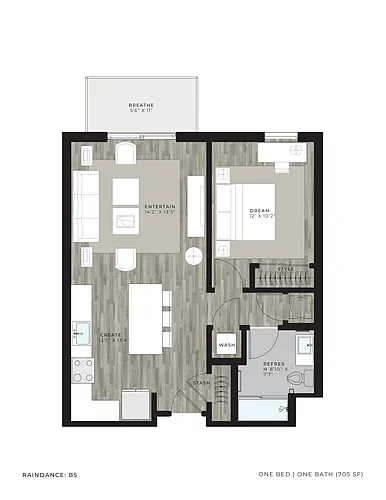 Floor plan B-5