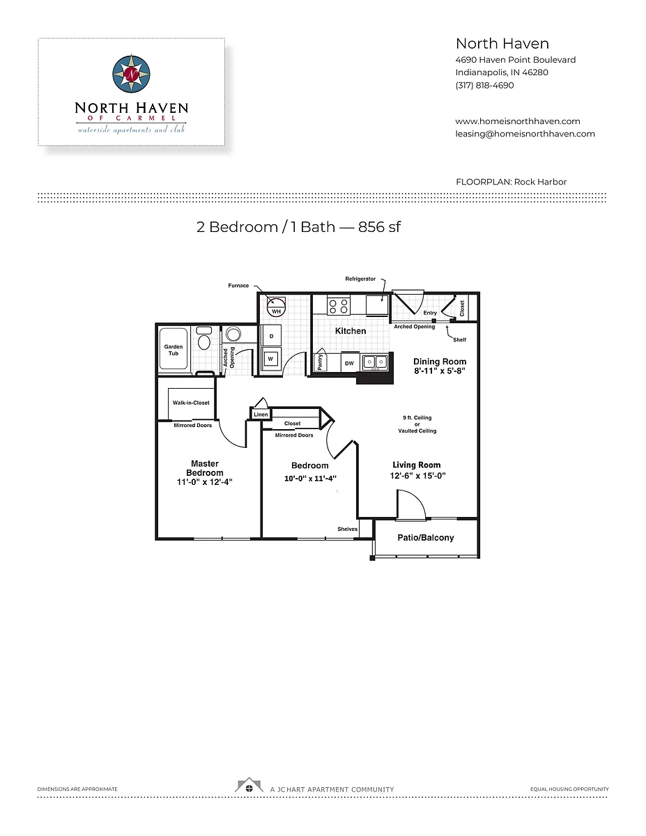 Floor plan Rock Harbor 2 2.2