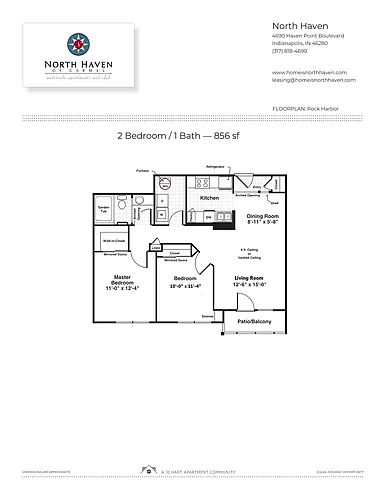 Floor plan Rock Harbor 2 2.2