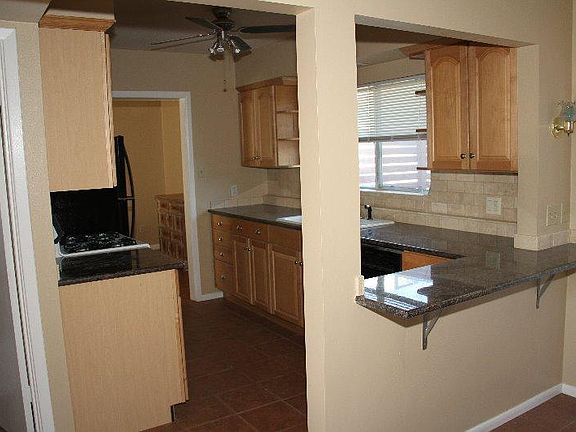 Beautiful cabinets and granite counters