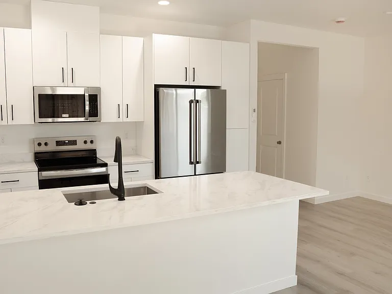 Kitchen and Living Area