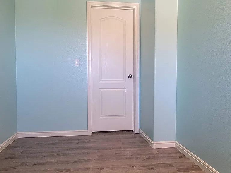 Door to master closet